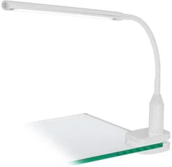 Eglo Laroa Bureaulamp Met Klem Wit 4,5W - 550 Lumen