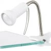 Eglo Fabio Bureaulamp Met Klem Wit 1x E27 Socket