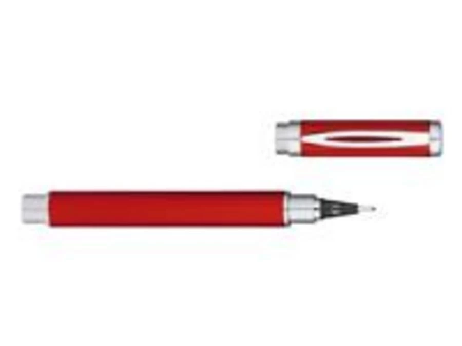 Yookers Fiber Pen 888 Eros 1.2mm Red Lacquer Vertical Lines - Magnetic