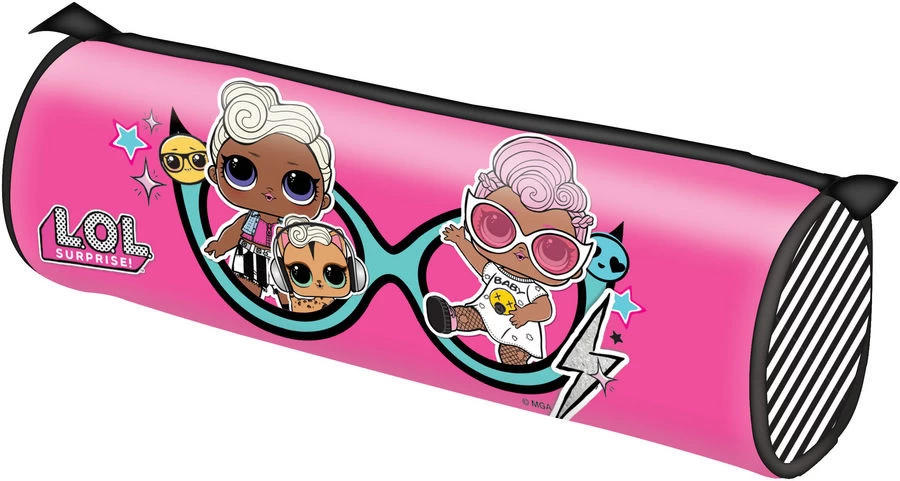 LOL Surprise L.O.L Surprise! Pennenzak Rond 22X7.5X7.5cm 1 LOL Surprise L.O.L Surprise! Pennenzak Rond 22X7.5X7.5cm
