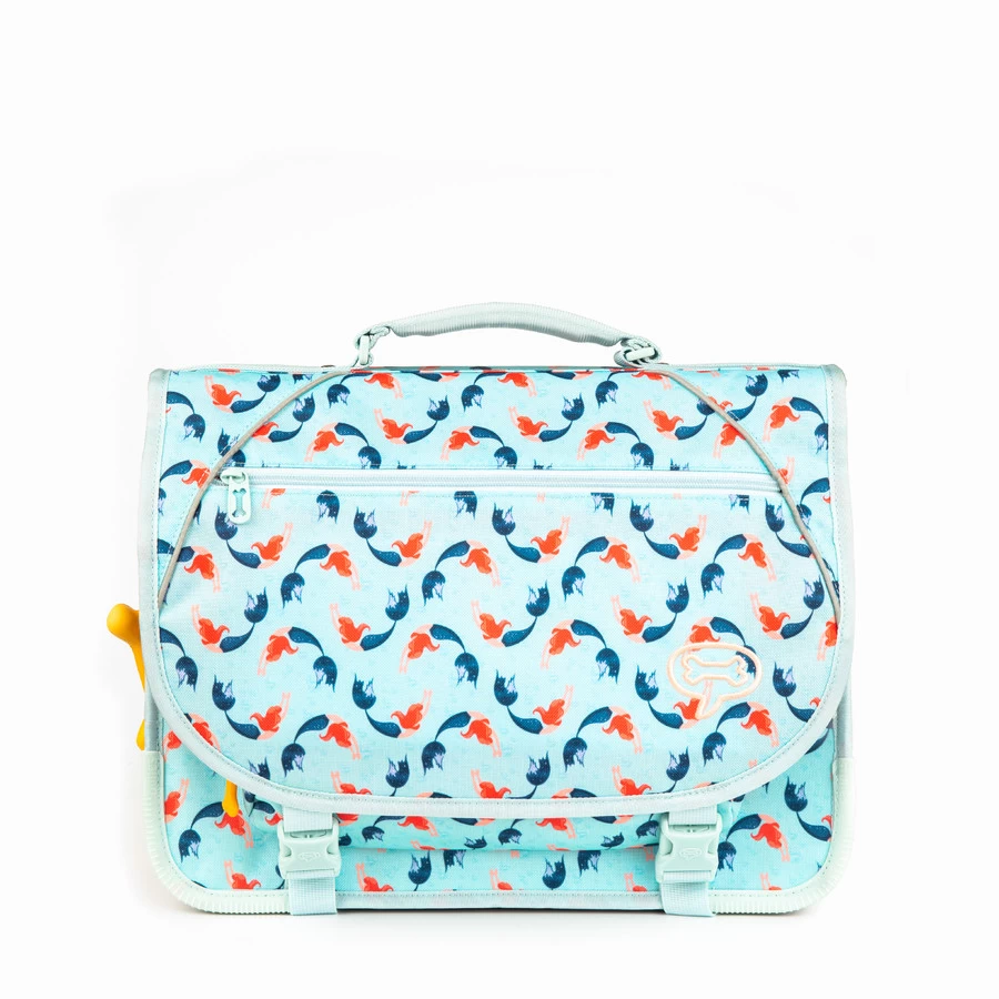 STONES And BONES Boekentas Lily 15l Mermaids - Aqua - 38x28x14 Cm 2 STONES And BONES Boekentas Lily 15l Mermaids - Aqua - 38x28x14 Cm - Afbeelding 2