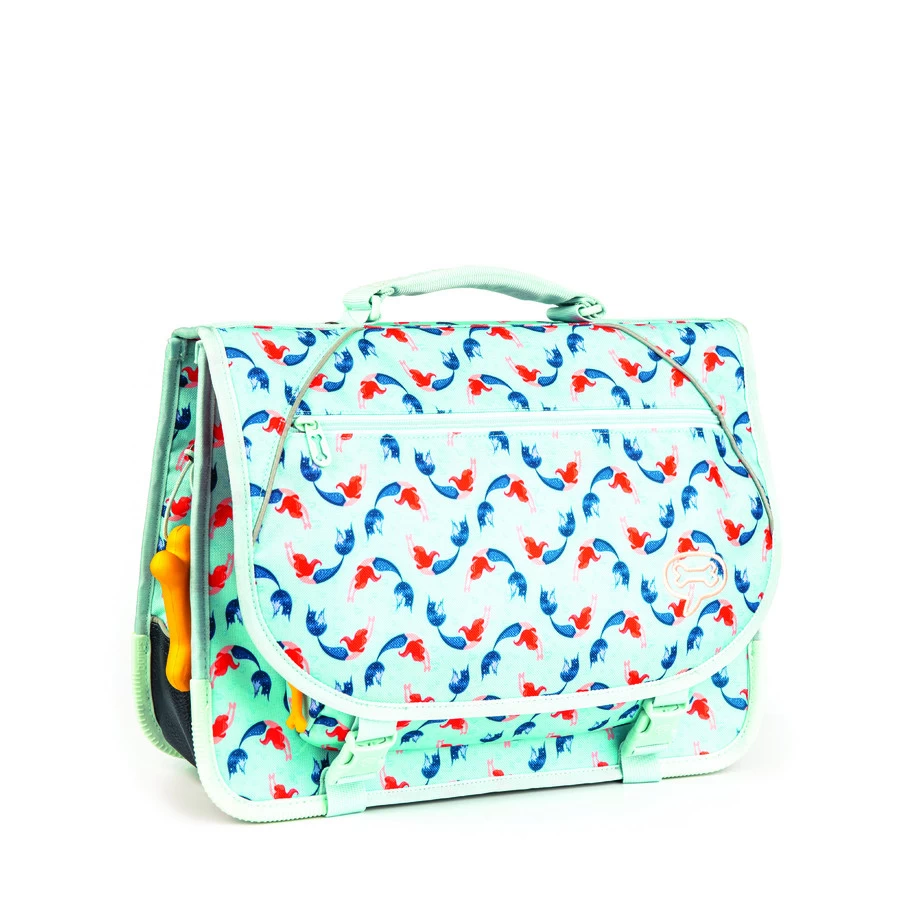 STONES And BONES Boekentas Lily 15l Mermaids - Aqua - 38x28x14 Cm 1 STONES And BONES Boekentas Lily 15l Mermaids - Aqua - 38x28x14 Cm