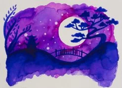 Sakura Koi Brushpen Met Penseelpunt Set 6 Stuks - Galaxy -Kantoor Artikelen product 764871