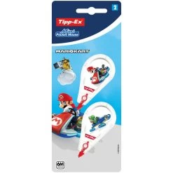Bic Mario Kart Correctieroller 2 Stuks Blister
