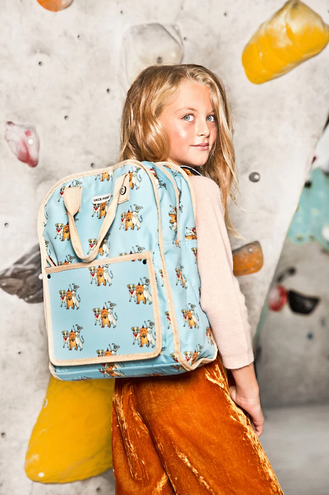 Jack Piers Rugzak Amsterdam Large 18.2l Party Dogs - 29.5x38.5x16cm 2 Jack Piers Rugzak Amsterdam Large 18.2l Party Dogs - 29.5x38.5x16cm - Afbeelding 2