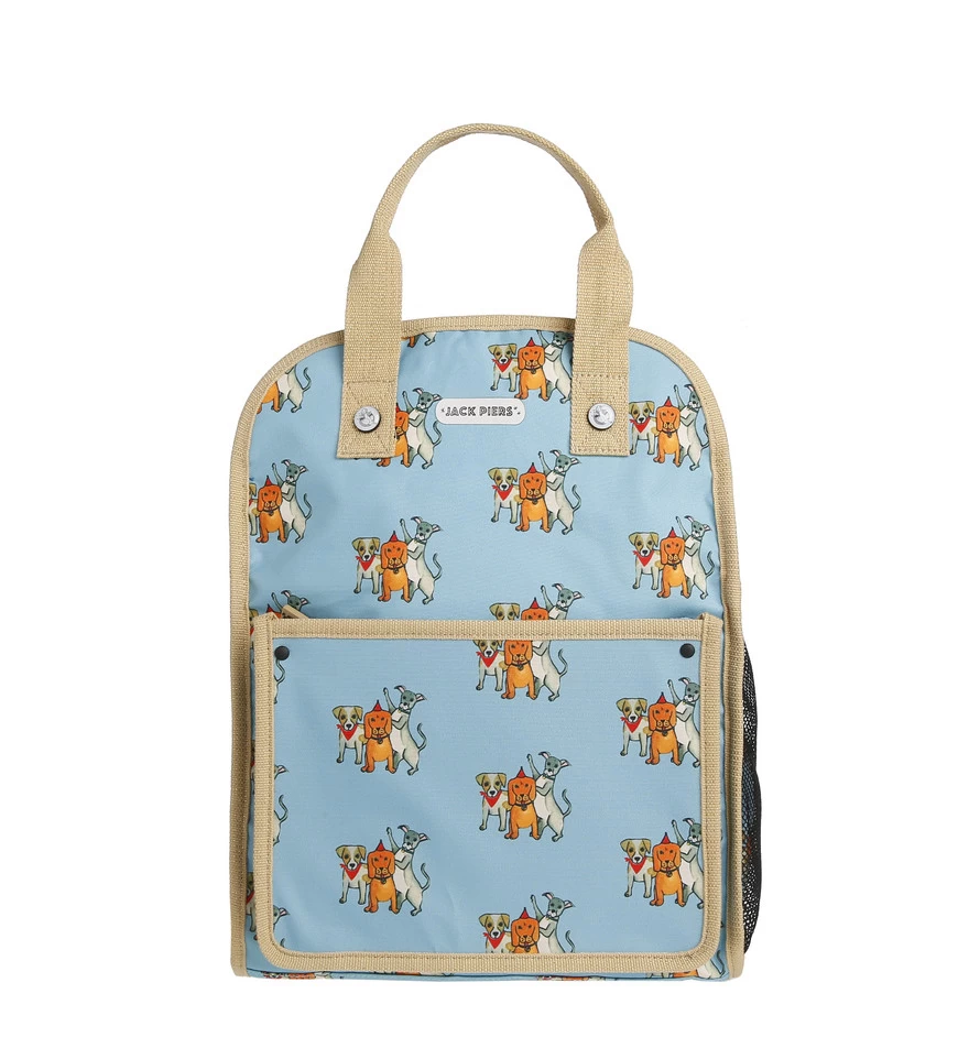 Jack Piers Rugzak Amsterdam Large 18.2l Party Dogs - 29.5x38.5x16cm 1 Jack Piers Rugzak Amsterdam Large 18.2l Party Dogs - 29.5x38.5x16cm