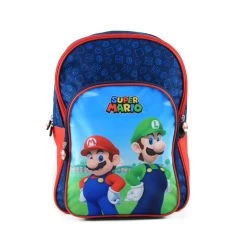 Super Mario Bros Rugzak Met 2 Vakken 41x16x31 Cm