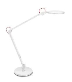 Alba™ Alba Giant Bureau Lamp Wit Met Aanraakgevoelige Schakelaars