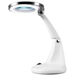 Fysic Tafel Loeplamp Met Led Verlichting Vergrootglas Van 10 Cm, 5 Dioptrie -Kantoor Artikelen product 807718