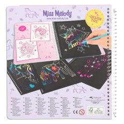 Miss Melody Kleurboek Magic Scratch Boek 11 Miss Melody Kleurboek Magic Scratch Boek -Kantoor Artikelen product 809330