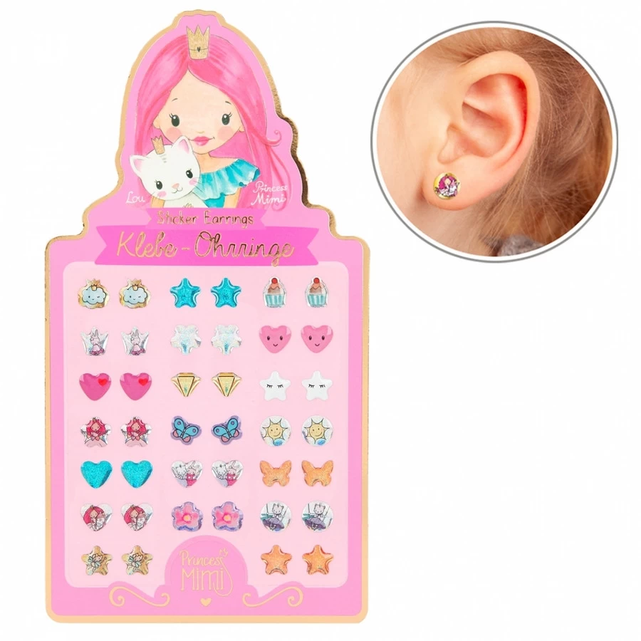 Princess Mimi Sticker Oorbellen 3 Princess Mimi Sticker Oorbellen - Afbeelding 3
