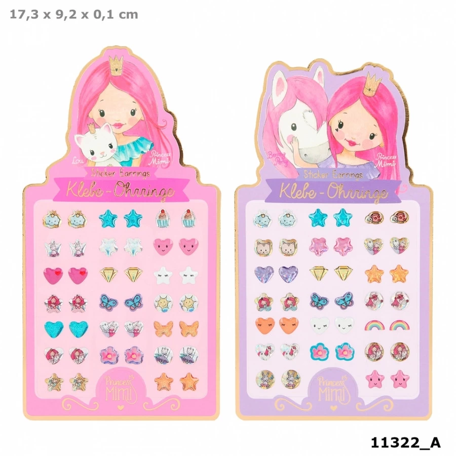 Princess Mimi Sticker Oorbellen 4 Princess Mimi Sticker Oorbellen - Afbeelding 4
