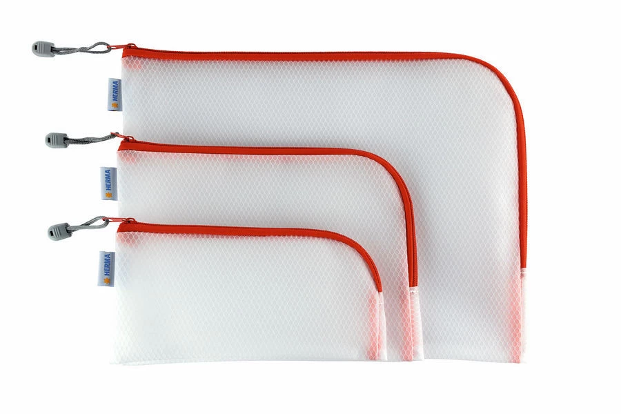 Herma Etui A5 Universeel Transparant 26x20 Cm - Rood 7 Herma Etui A5 Universeel Transparant 26x20 Cm - Rood - Afbeelding 7