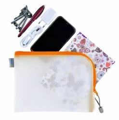 Herma Etui A5 Universeel Transparant 26x20 Cm - Oranje -Kantoor Artikelen product 837641