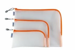 Herma Etui A5 Universeel Transparant 26x20 Cm - Oranje -Kantoor Artikelen product 837643