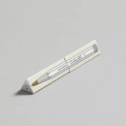 Leuchtturm1917 Drehgriffel Nr. 1 Gelpen White + Refill Zwart -Kantoor Artikelen product 840708