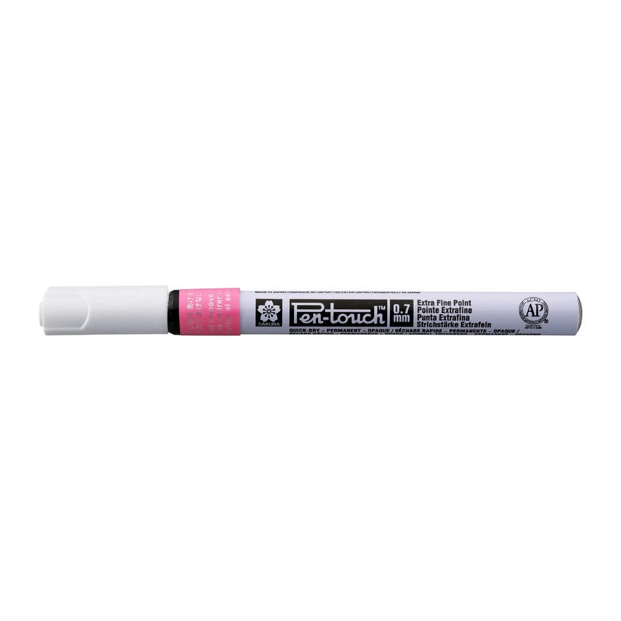 Sakura Marker Pen-Touch Extra Fijn Fluo Roze 3 Sakura Marker Pen-Touch Extra Fijn Fluo Roze - Afbeelding 3