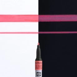 Sakura Marker Pen-Touch Fijn Fluo Rood -Kantoor Artikelen product 846603