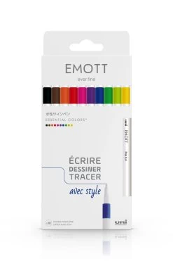 Emott Schrijfstift Set Essential Colours 10 Stuks
