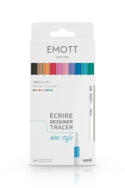 Emott Schrijfstift Set Pastel Colours 10 Stuks