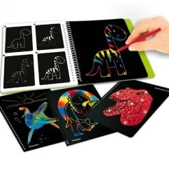 Dino World Magic Scratch Boek