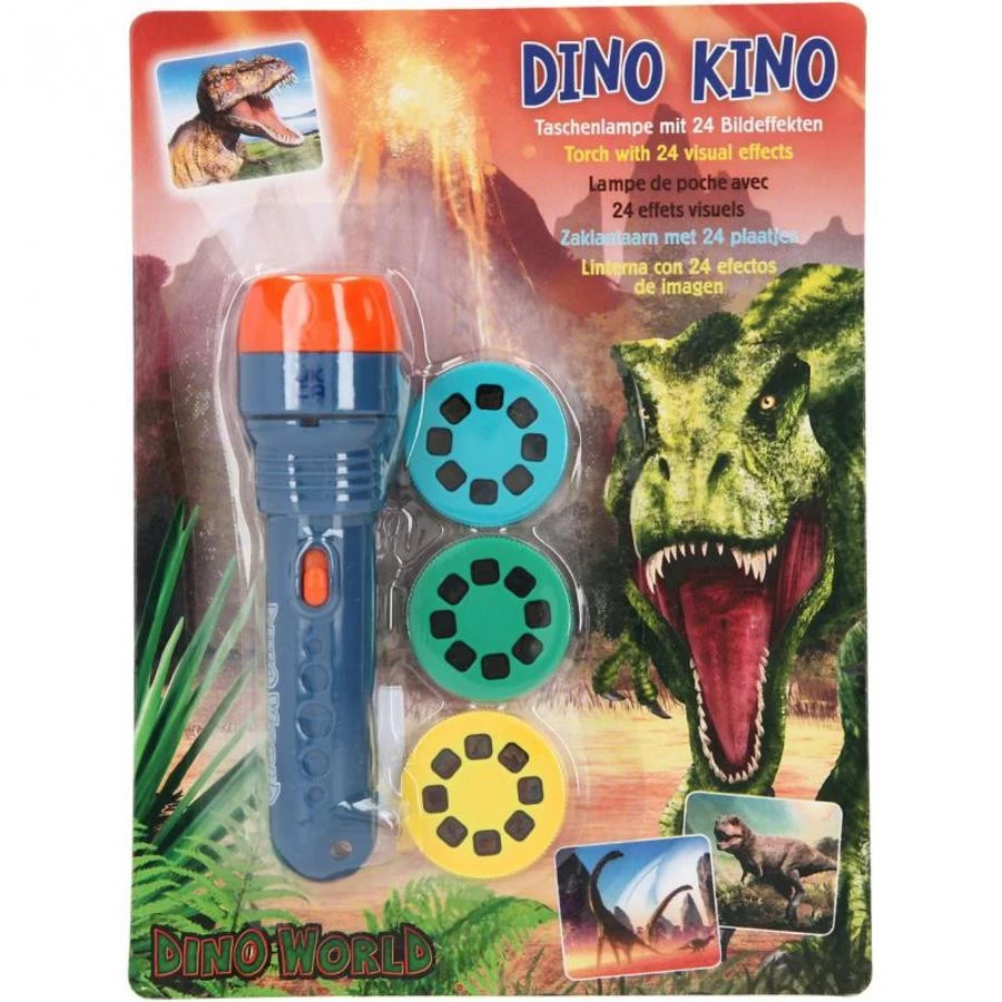 Dino World Zaklamp Met Plaatjes 1 Dino World Zaklamp Met Plaatjes