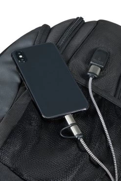 American Tourister Laptop Rugzak 15.6" At Work - 25 L- Bass Black - 33x22x45 Cm 19 American Tourister Laptop Rugzak 15.6" At Work - 25 L- Bass Black - 33x22x45 Cm -Kantoor Artikelen product 888599