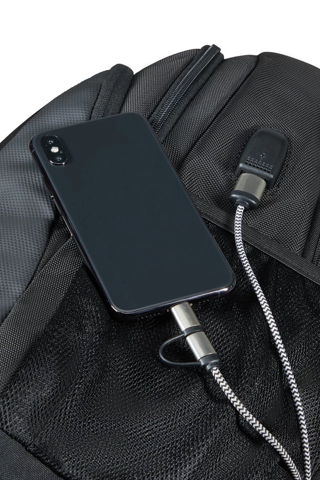 American Tourister Laptop Rugzak 15.6" At Work - 25 L- Bass Black - 33x22x45 Cm 10 American Tourister Laptop Rugzak 15.6" At Work - 25 L- Bass Black - 33x22x45 Cm - Afbeelding 10