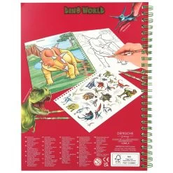 Dino World Kleurboek Met Kleurpotloden 15 Dino World Kleurboek Met Kleurpotloden -Kantoor Artikelen product 890051