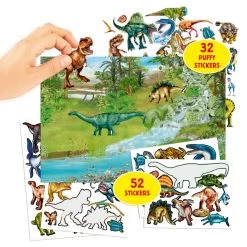 Dino World Stickerboek Puffy Stickers -Kantoor Artikelen product 890690