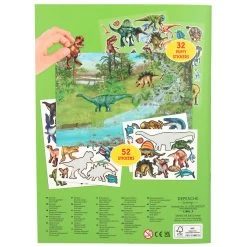 Dino World Stickerboek Puffy Stickers -Kantoor Artikelen product 890691