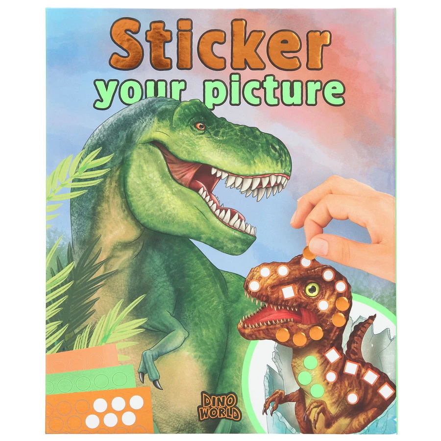 Dino World Sticker Your Picture 1 Dino World Sticker Your Picture