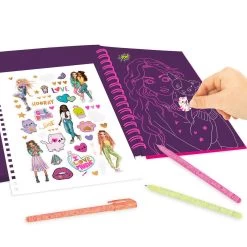 TOPModel Kleurboek Neon Doodle Met Neon Stiften 14 TOPModel Kleurboek Neon Doodle Met Neon Stiften -Kantoor Artikelen product 890788
