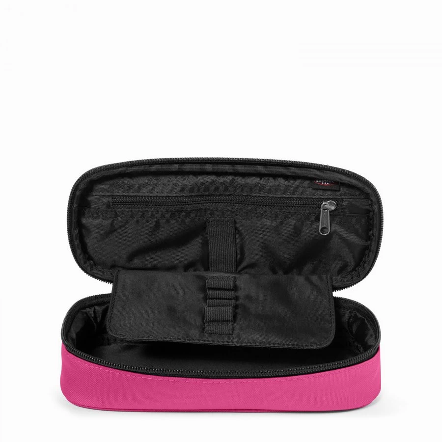 Eastpak Oval Single Pennenbox 22x9x5 Cm - Pink Escape 3 Eastpak Oval Single Pennenbox 22x9x5 Cm - Pink Escape - Afbeelding 3