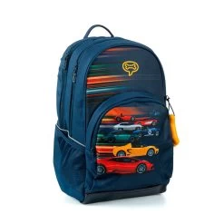 STONES And BONES Rugzak Aspen 3.0 24 L Car Parade - Indigo - 17.5x31.5x46.5 Cm