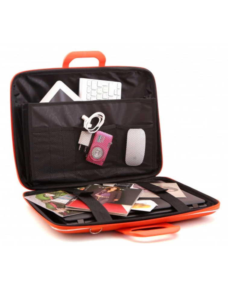 Bombata Classic Laptop Case 17" Taupe 2 Bombata Classic Laptop Case 17" Taupe - Afbeelding 2