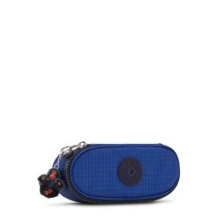 Kipling Pennenbox Duobox Worker Blue Ribstop - 20x8.5x7 Cm -Kantoor Artikelen product 904615