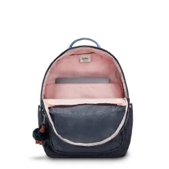 Kipling Rugzak Seoul 27 L True Blue Glitter - 35x20.5x44 Cm 9 Kipling Rugzak Seoul 27 L True Blue Glitter - 35x20.5x44 Cm -Kantoor Artikelen product 904704