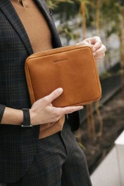 Maverick Travel Organizer Heren New Men Cognac - Leder -Kantoor Artikelen product 905403