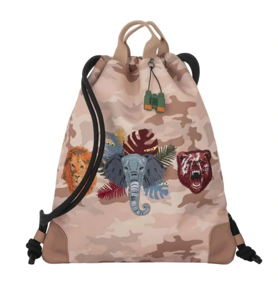 Jeune Premier Turnzak City Bag Wildlife 36x40 Cm 1 Jeune Premier Turnzak City Bag Wildlife 36x40 Cm