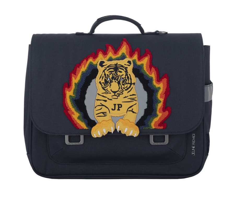 Jeune Premier Boekentas It Bag Midi 17 LTiger Flame - 38x30x14.5 Cm