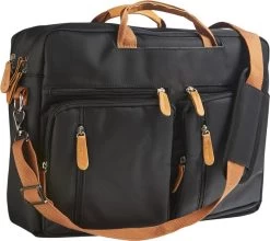 Cristo Business Tas 17" Urban Zwart - 2-in-1