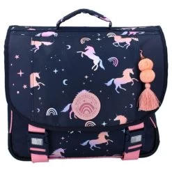 Milky Kiss Boekentas Dreamy Navy - 33x38x15 Cm