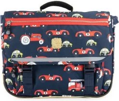 Pick & Pack Boekentas Cars Navy - 39x29x19 Cm