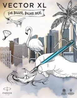 Parker® Parker Vulpen Vector XL Teal Blister -Kantoor Artikelen product 913573