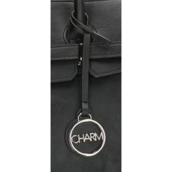 Charm London Laptoptas Bromley 15,6" 41x12x31 Cm - Zwart -Kantoor Artikelen product 920245