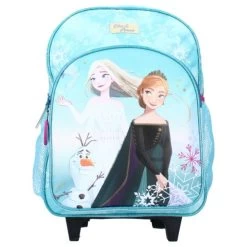 Frozen II Rugzak Trolley 38x12x28 Cm - Blauw - The Way To Magic