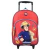 Fireman Sam Rugzak Trolley 38x12x28 Cm - Rood - Unstoppable Hero