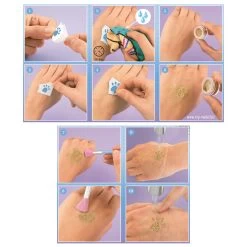 TOPModel Glitter Tatoeage Iceworld 8 TOPModel Glitter Tatoeage Iceworld -Kantoor Artikelen product 921682