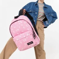 Eastpak Out Of Office Rugzak 27 L Flower Shine Pink - 29.5x22x44 Cm